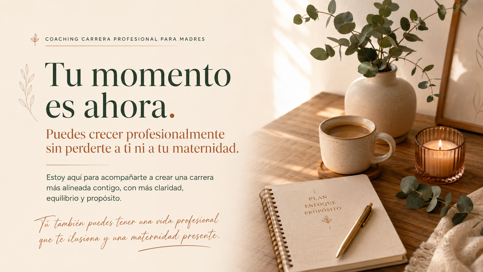 Banner final de página Conciliación maternidad trabajo