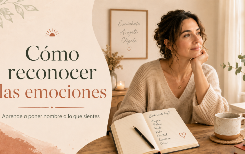 Cómo identificar tus emociones y entender lo que sientes